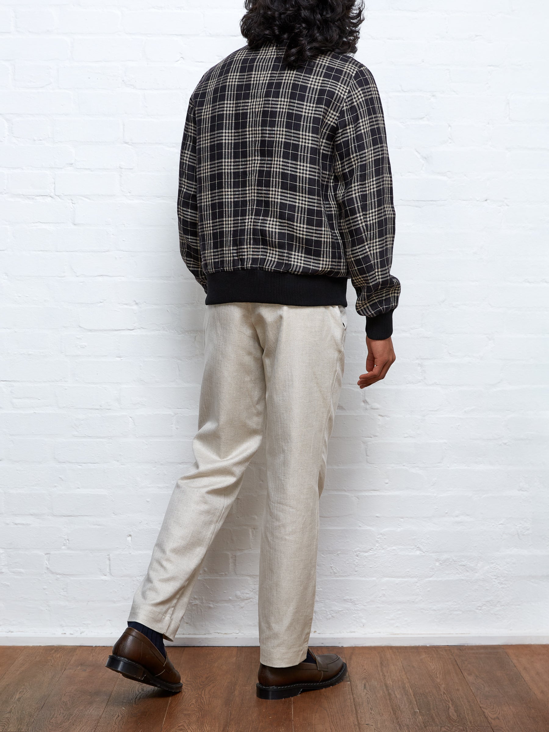 Langar Bomber Jacket Finlay Black