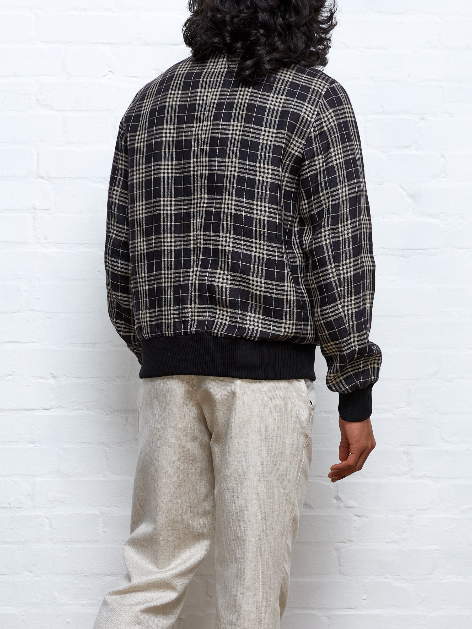 Langar Bomber Jacket Finlay Black