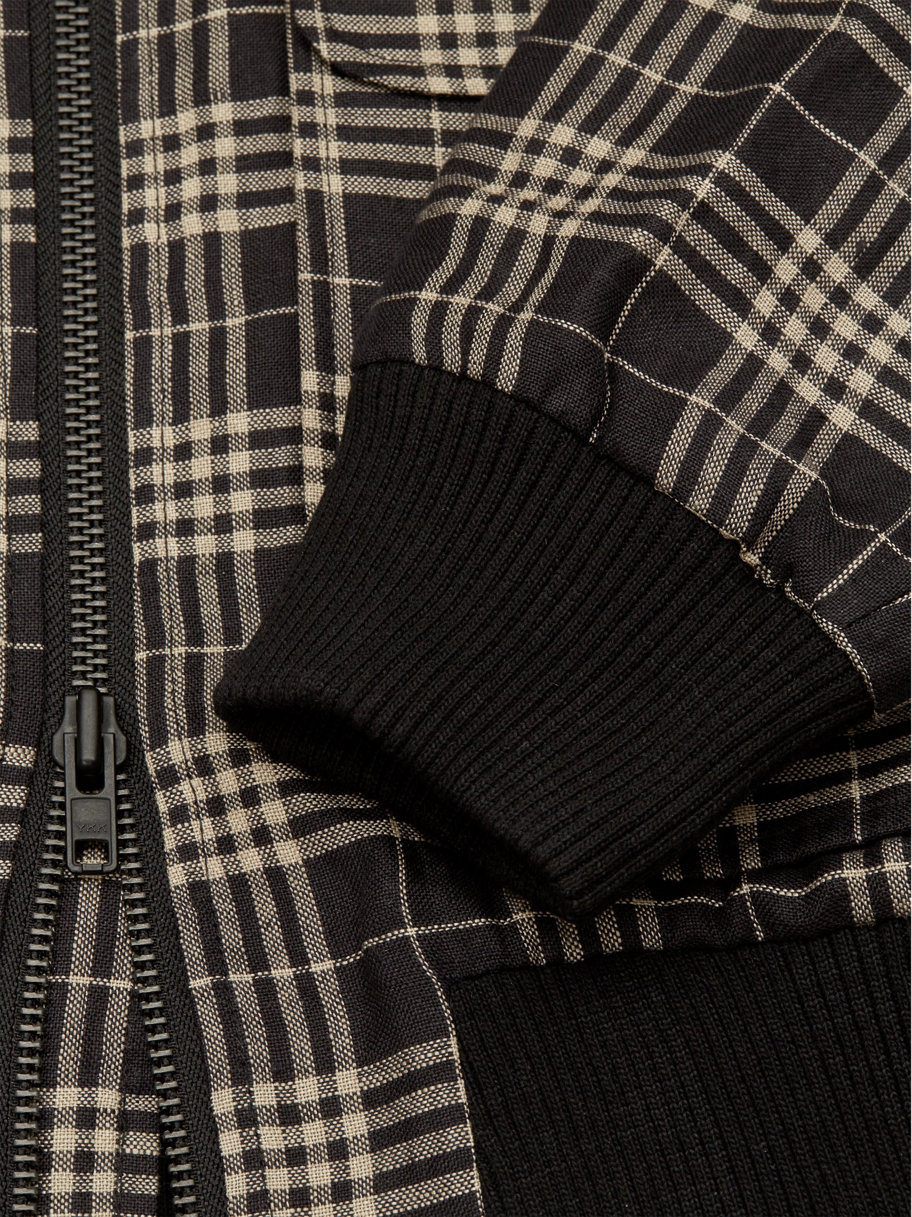 Langar Bomber Jacket Finlay Black