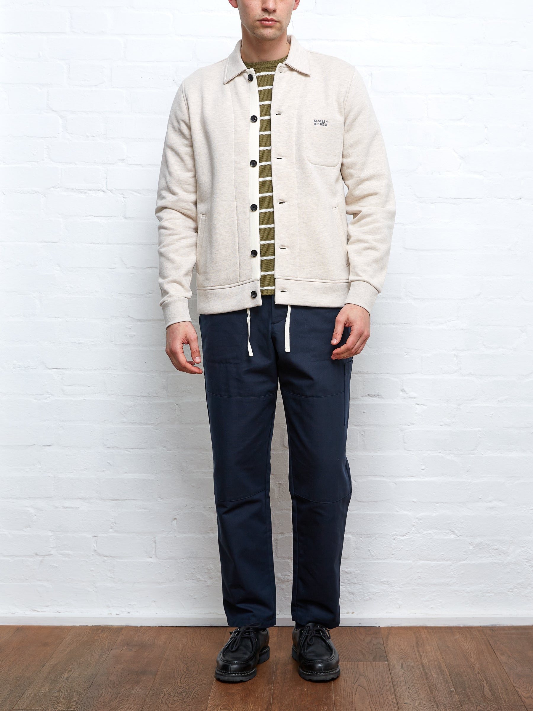 Kenmore Jersey Cardigan Coordinates Beige