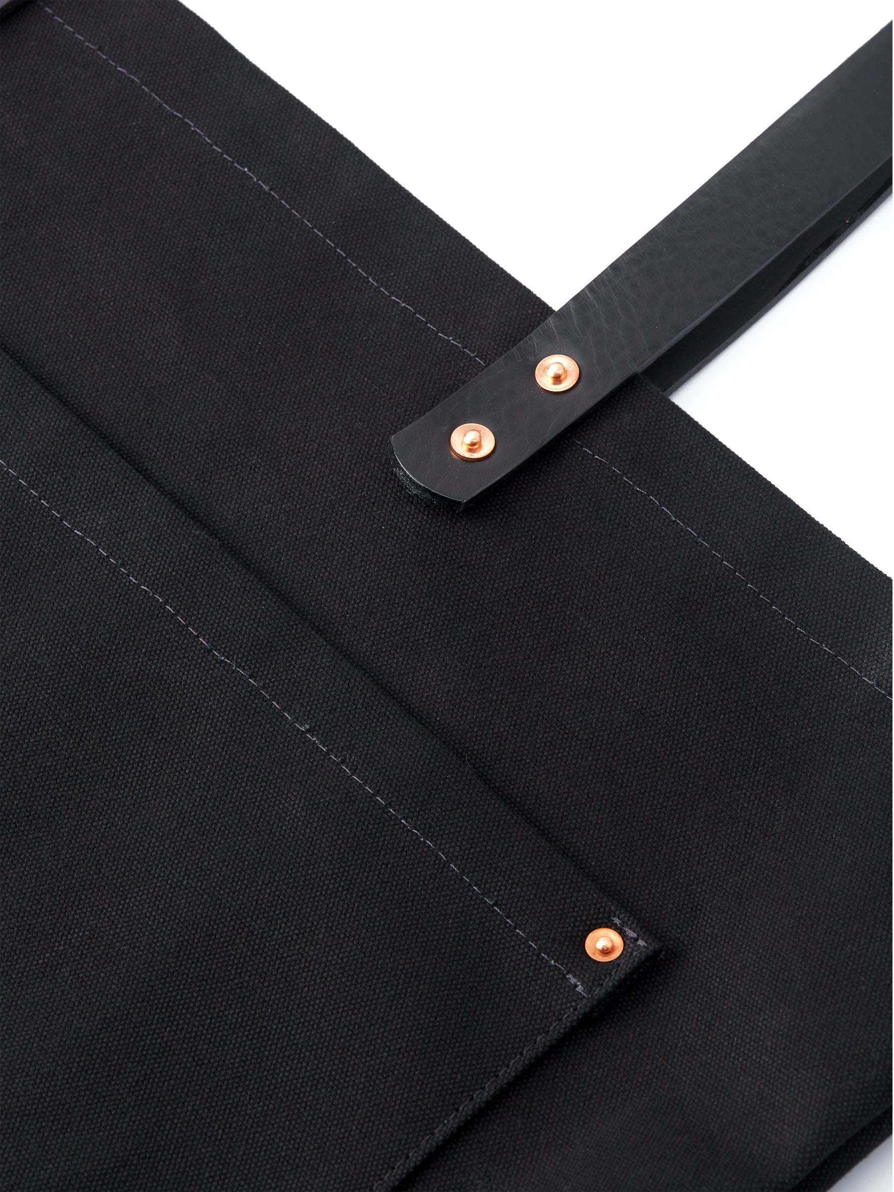 Kingsley Walters Redchurch Tote Bag Black 18oz Canvas