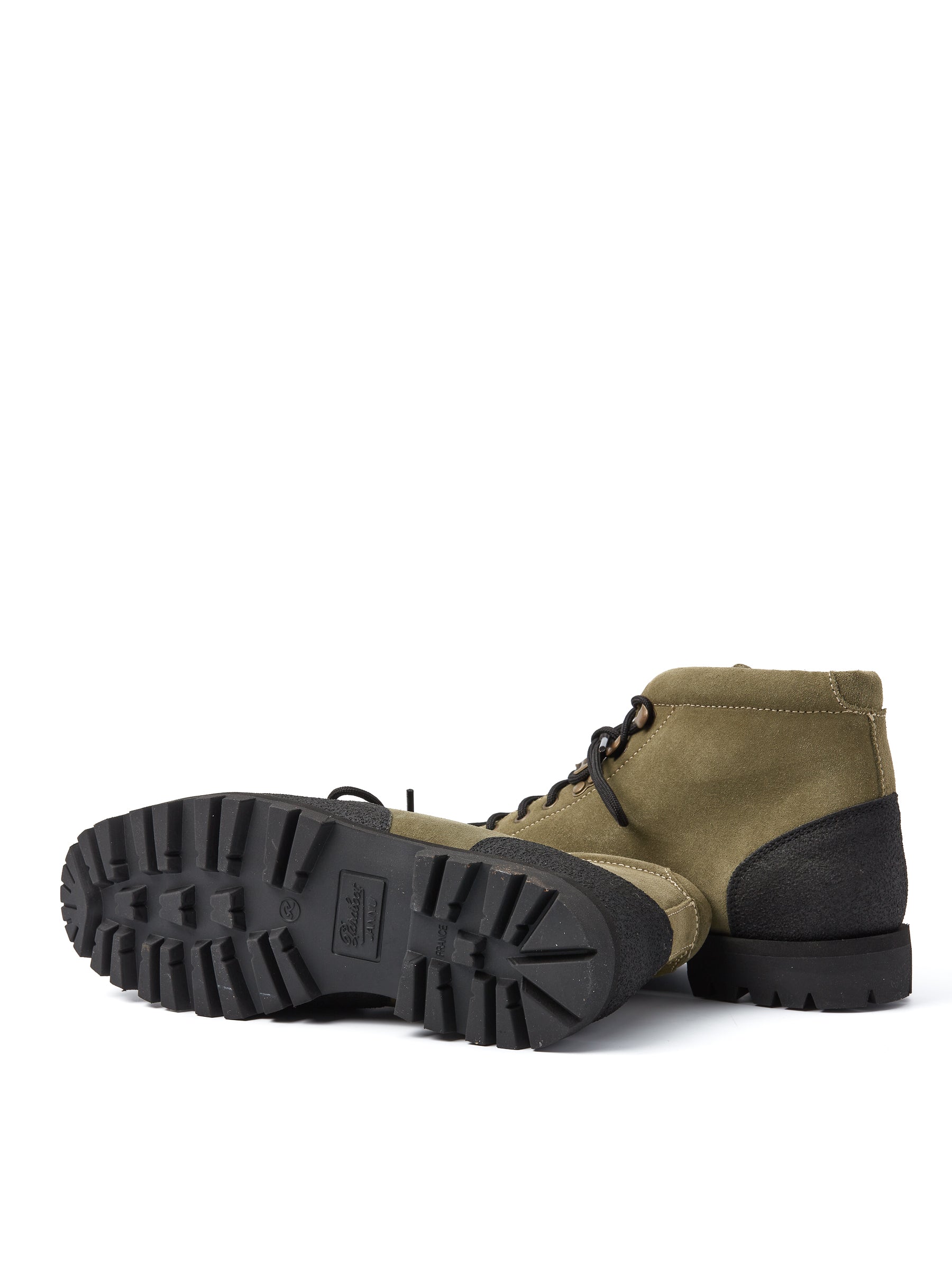 Paraboot Yosemite Hiking Boot Olive Green Suede