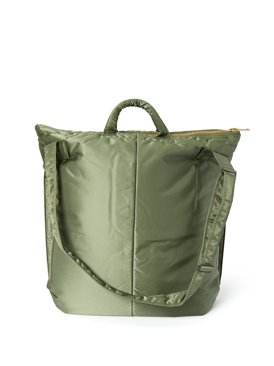 Green Tanker 2Way nylon tote bag, PORTER-Yoshida&Co