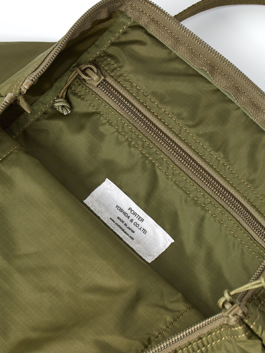 Porter-Yoshida &amp; Co Flex 2-Way Tote Bag Olive