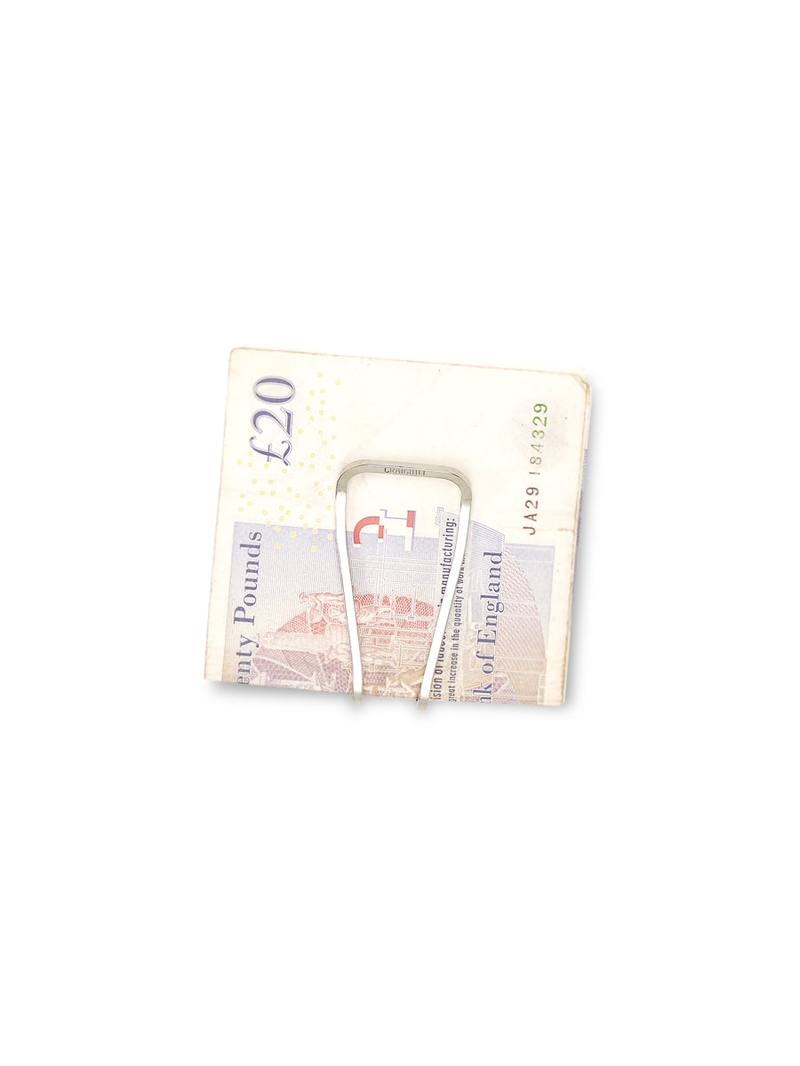 Craighill Stainless Steel Square Money Clip