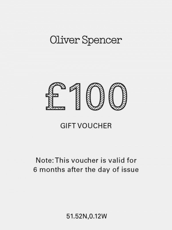 Oliver Spencer Gift Voucher