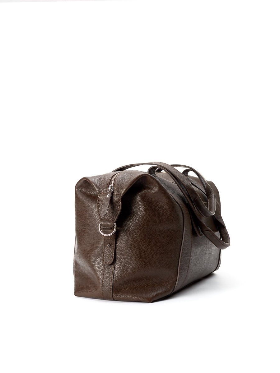 Leather discount weekender bag