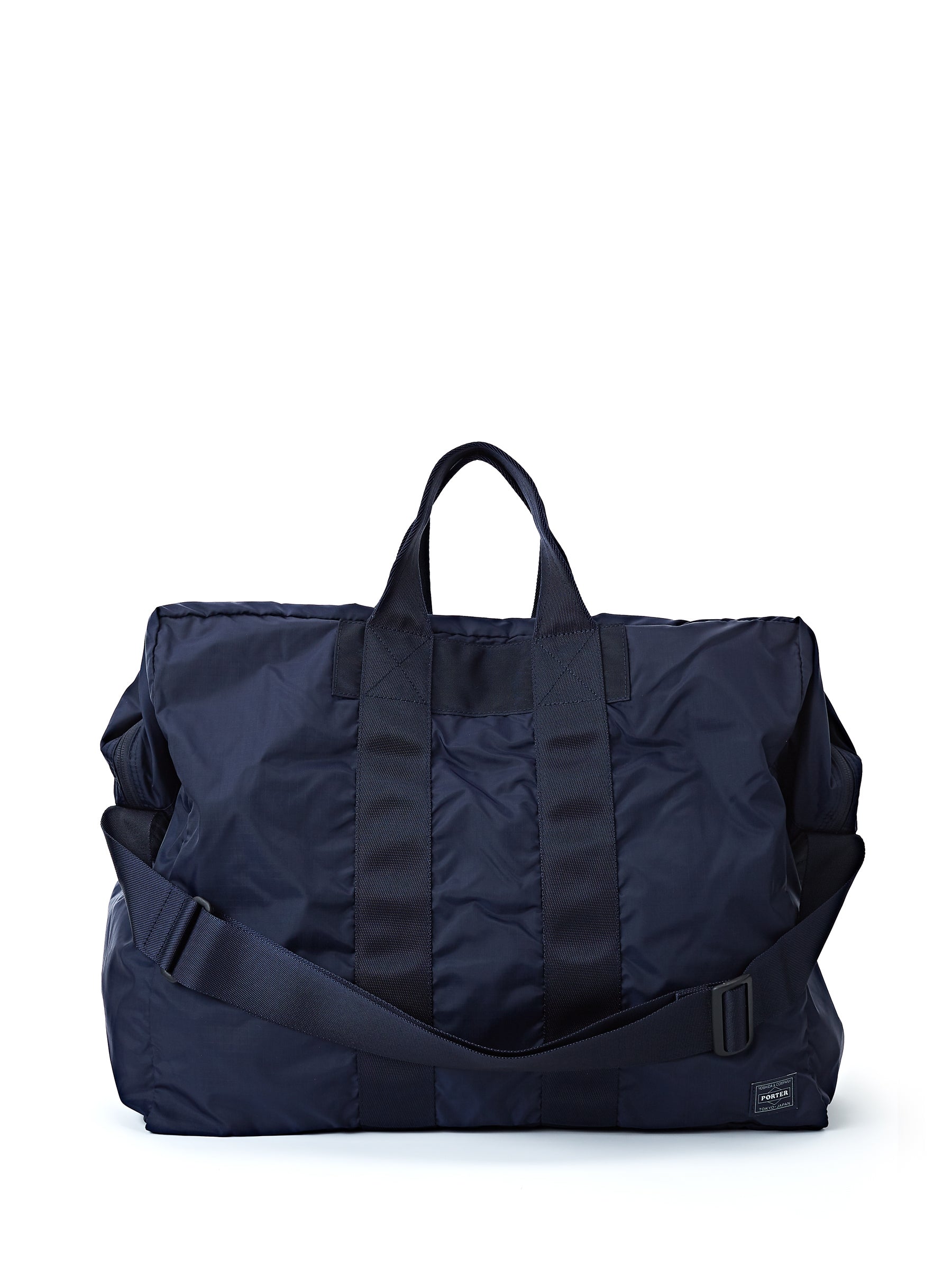 Porter-Yoshida & Co 2-way Flex Duffle Bag Navy – Oliver Spencer