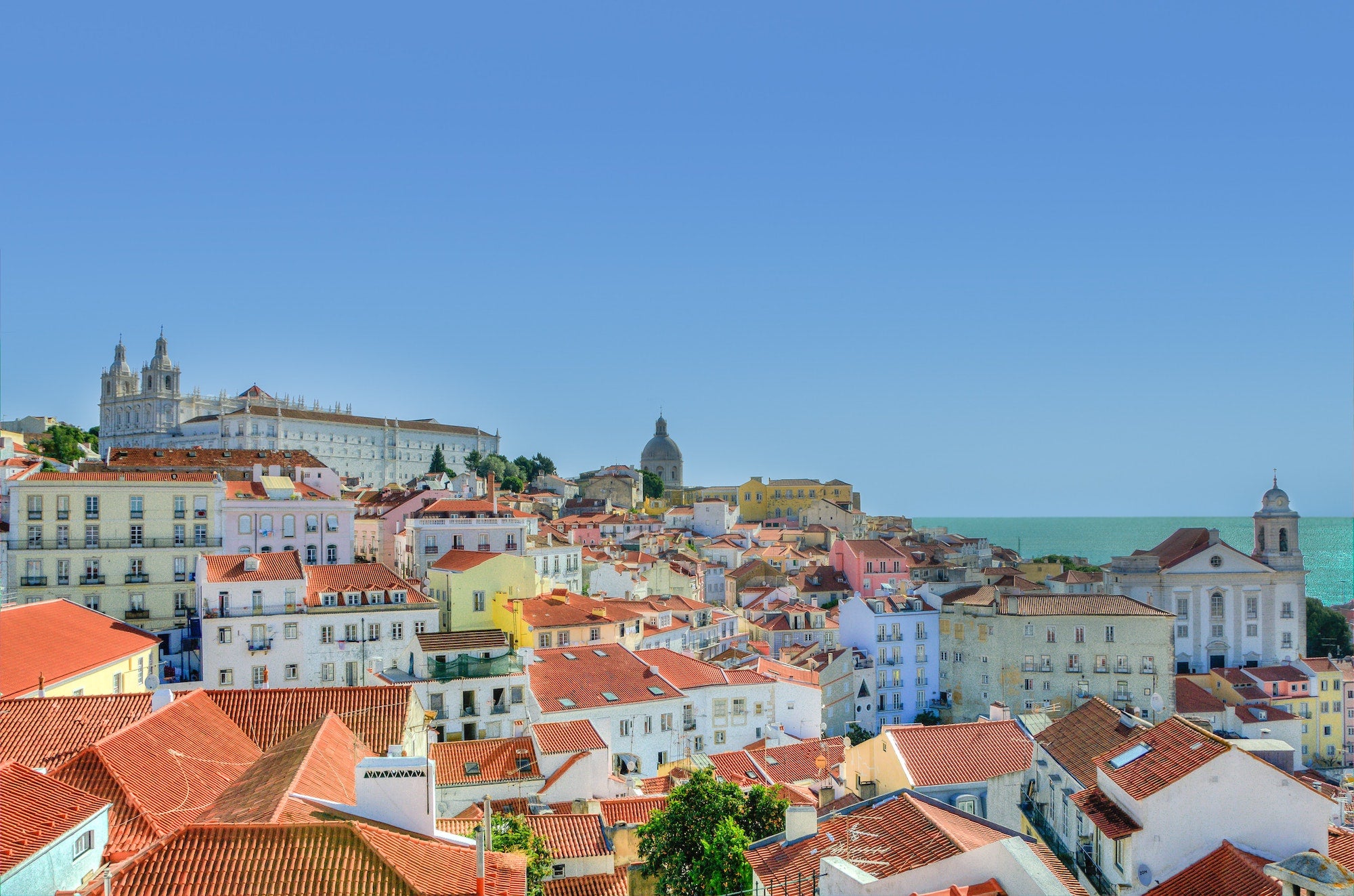 Photo of Lisbon skyline