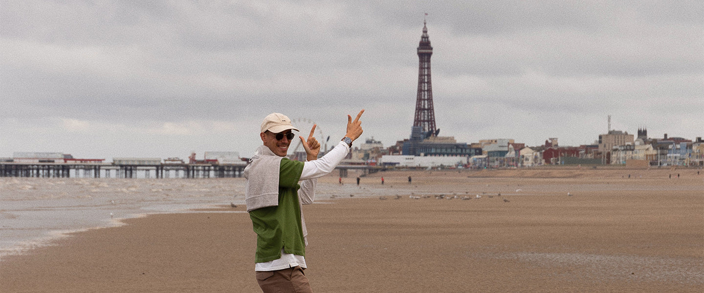 A day out in Blackpool with Matthew Spade / @mat_buckets