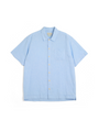 Atlanta Short Sleeve Shirt (Loose Fit) Perkins Blue