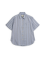 Atlanta Short Sleeve Shirt (Loose Fit) Pinwell Blue