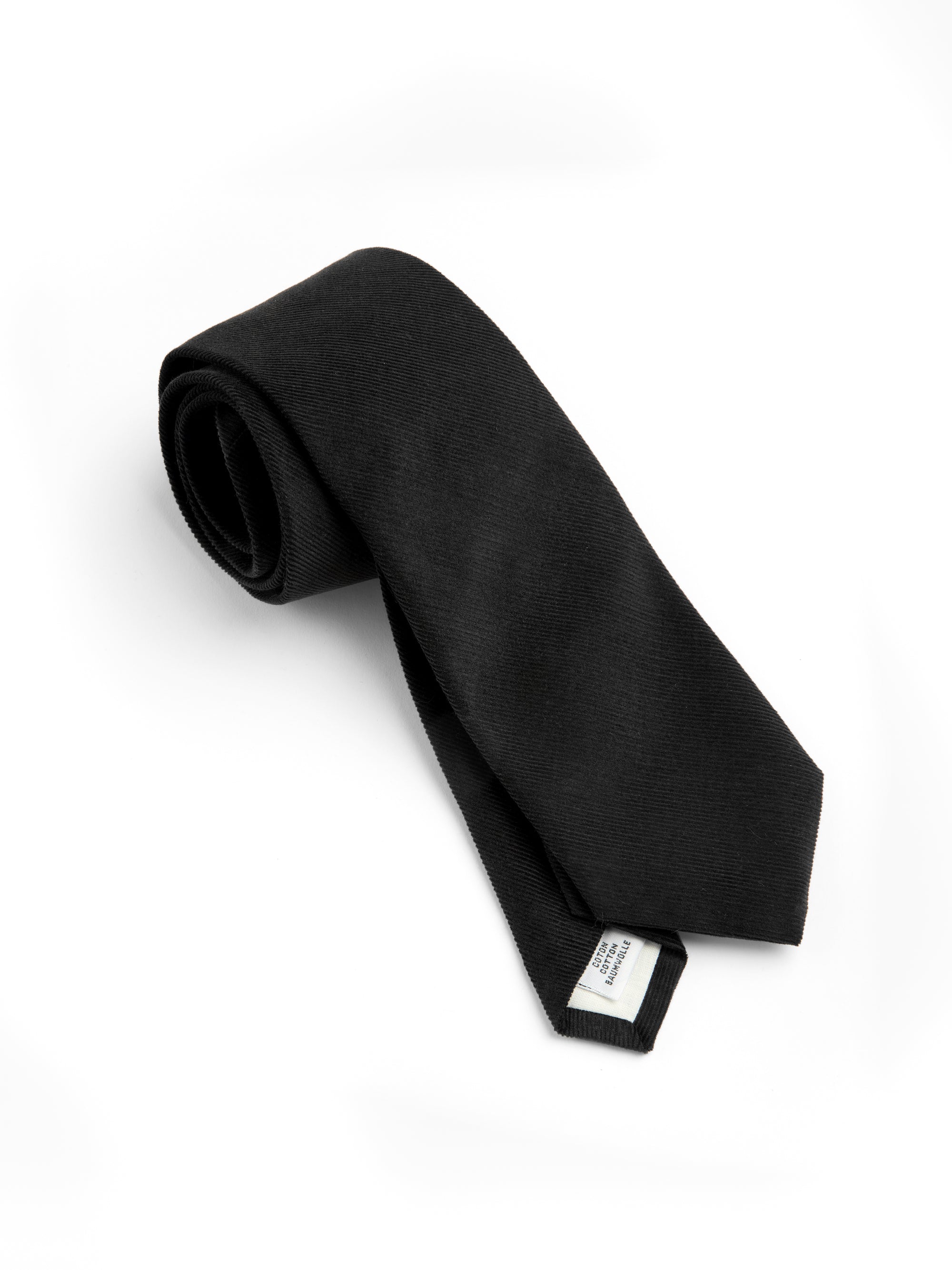 Tie Mersey Cord Black