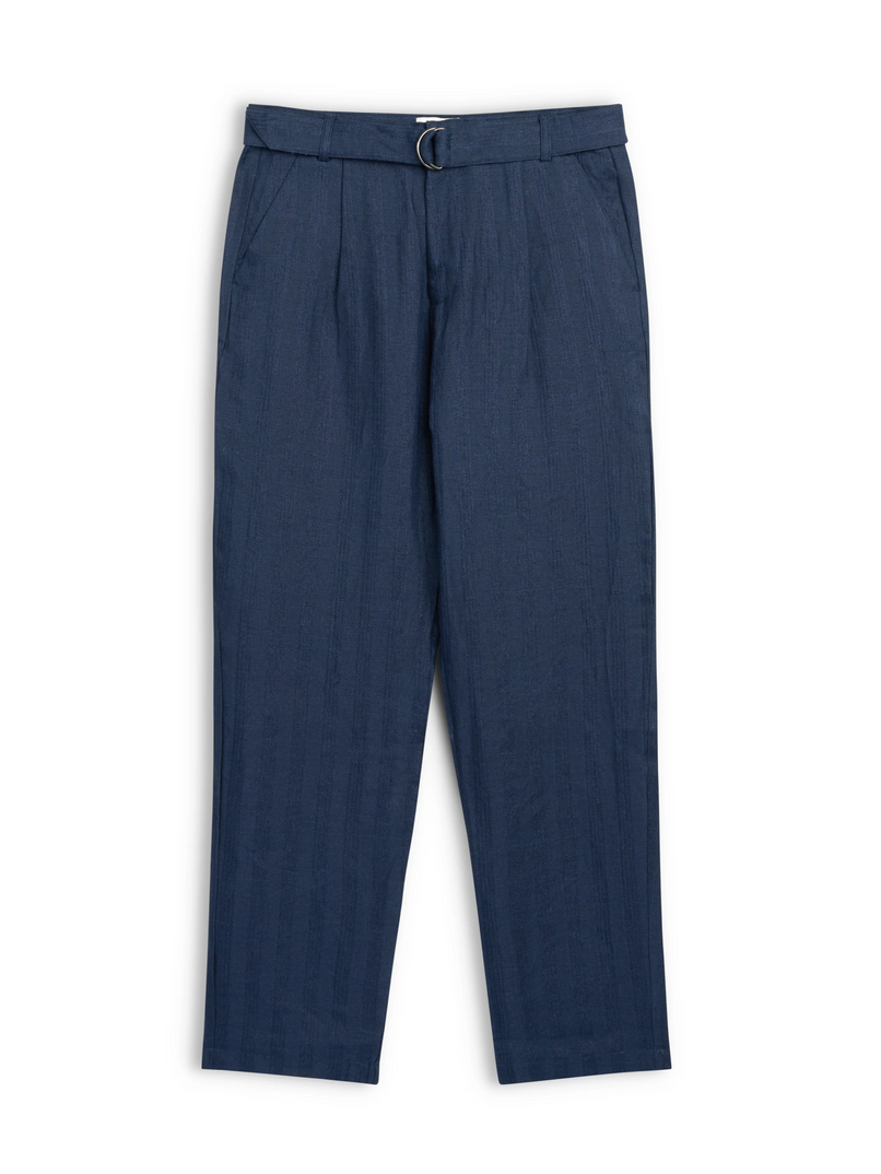 Belted Trousers Arnold Navy