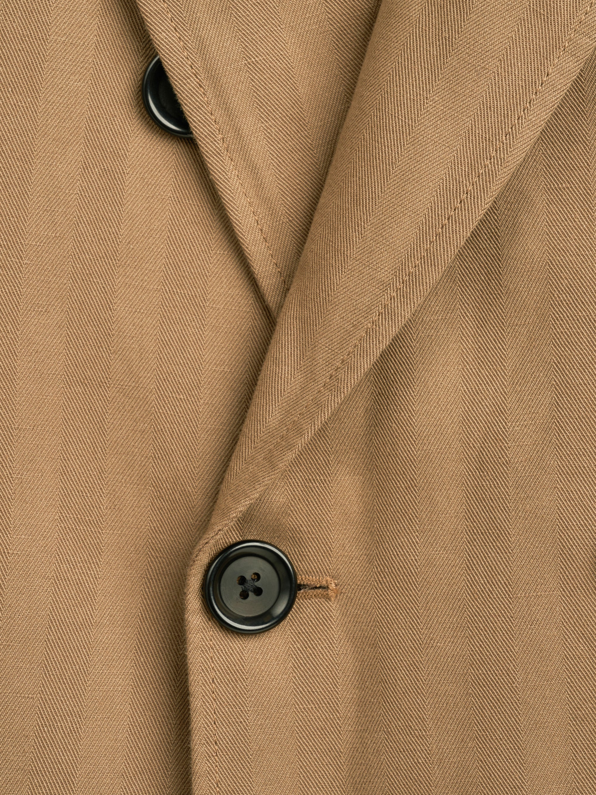 Double Breasted Jacket Sadler Beige