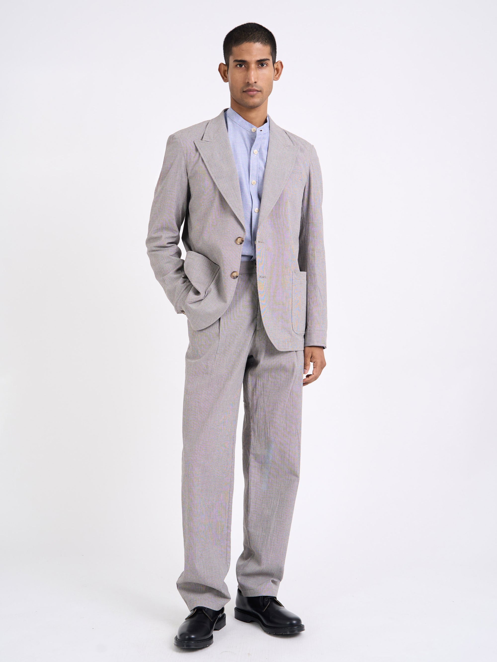 Finsbury Jacket Jensen Brown/White