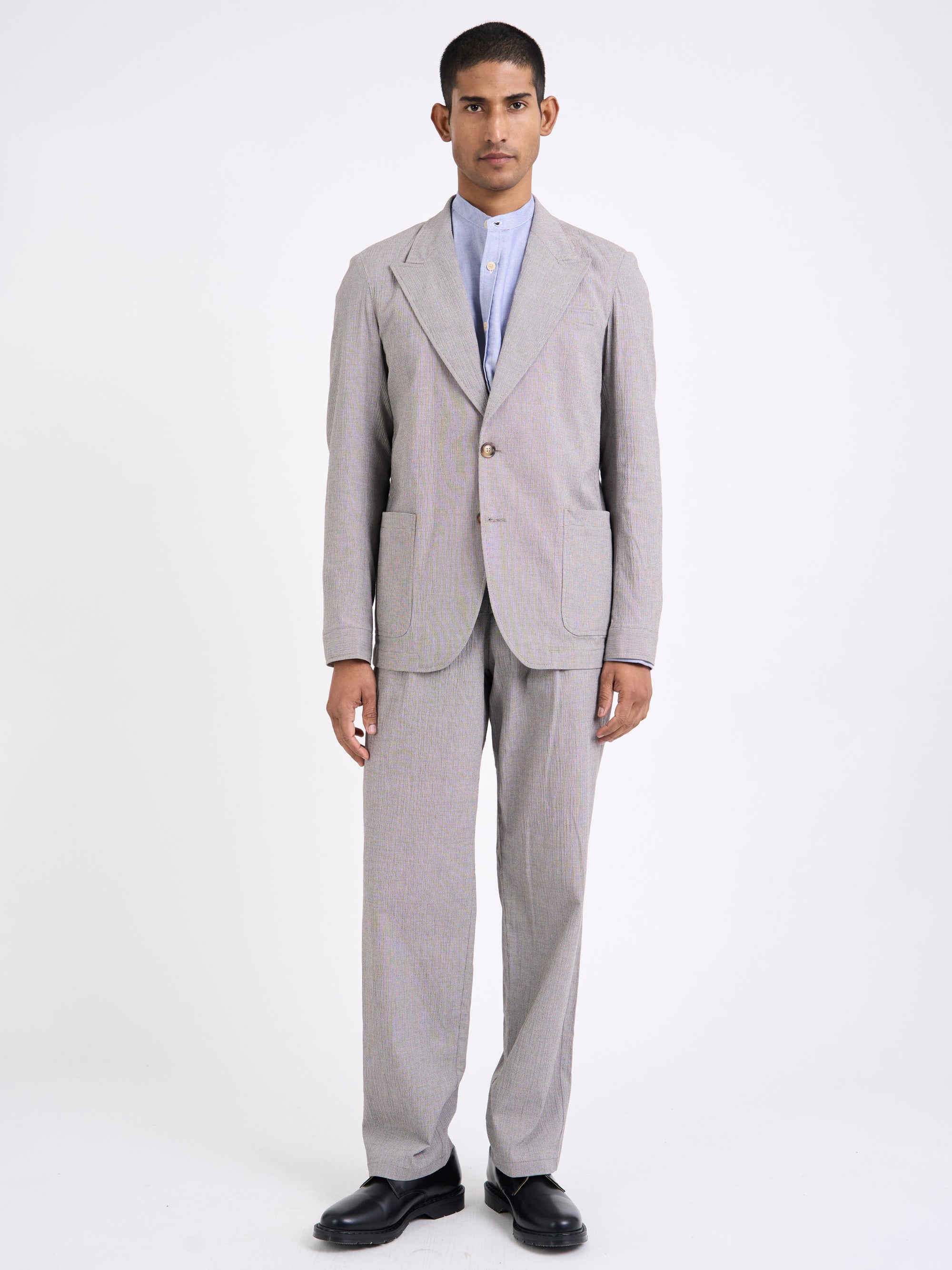 Finsbury Jacket Jensen Brown/White