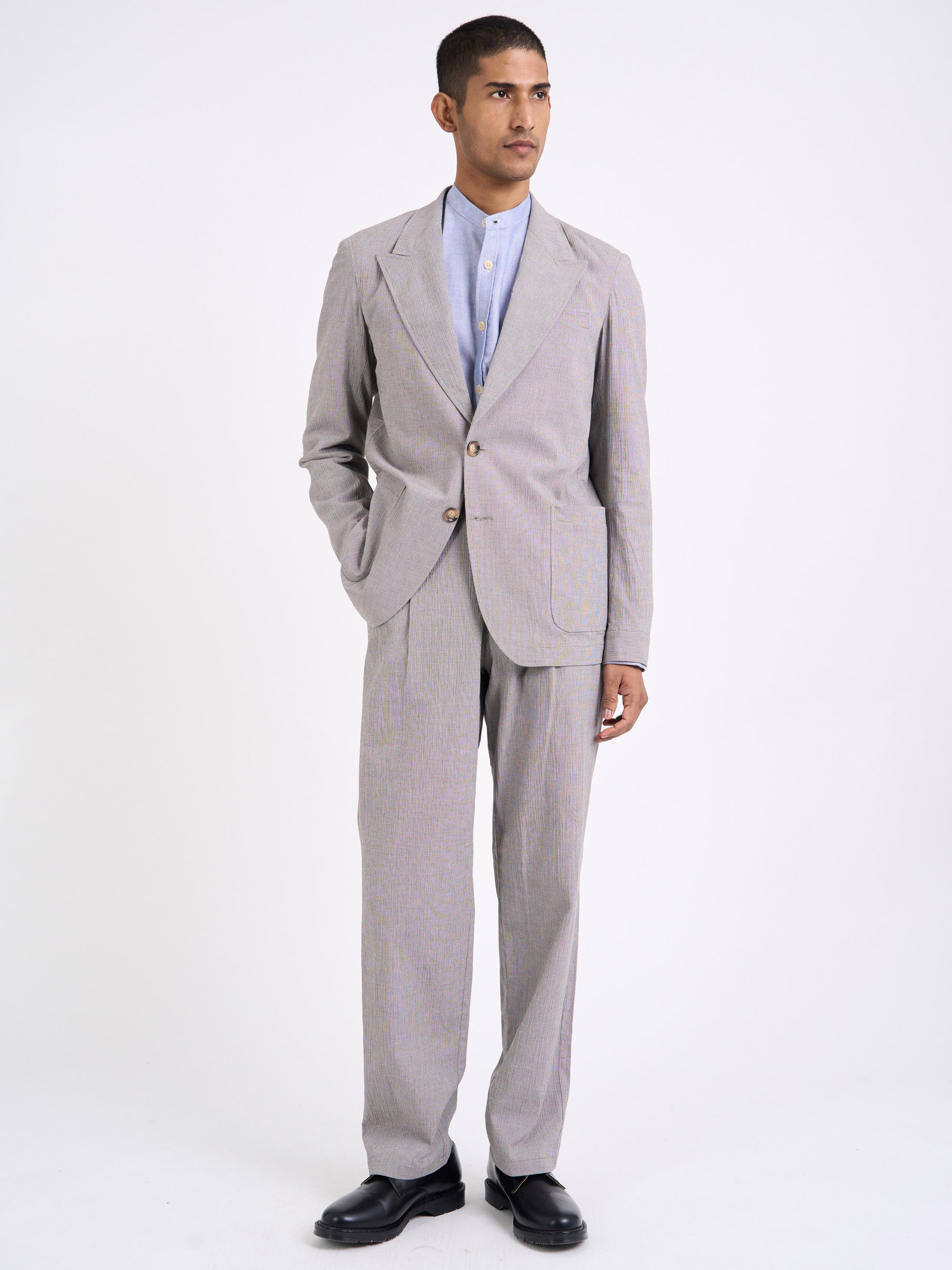 Finsbury Jacket Jensen Brown/White