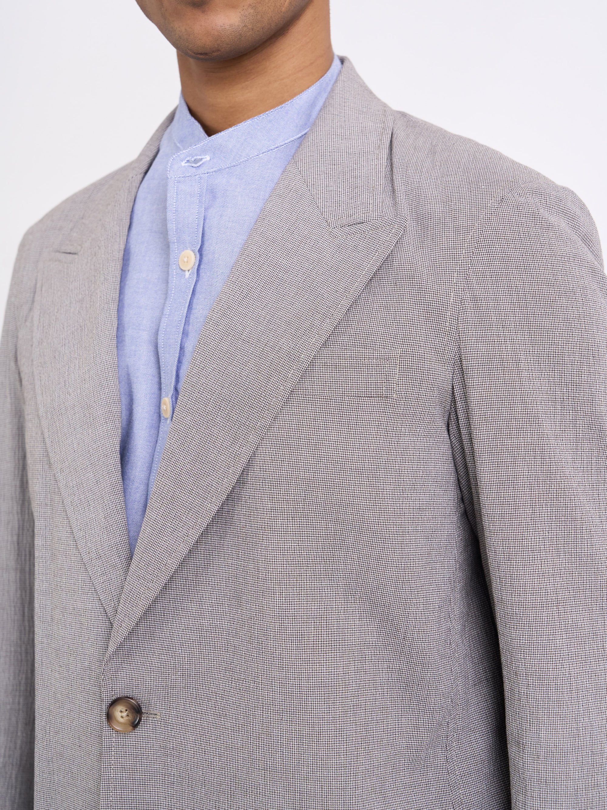 Finsbury Jacket Jensen Brown/White