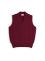 Dewsbury V Neck Overton Wine Red