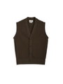 Dewsbury V Neck Penrose Khaki Brown