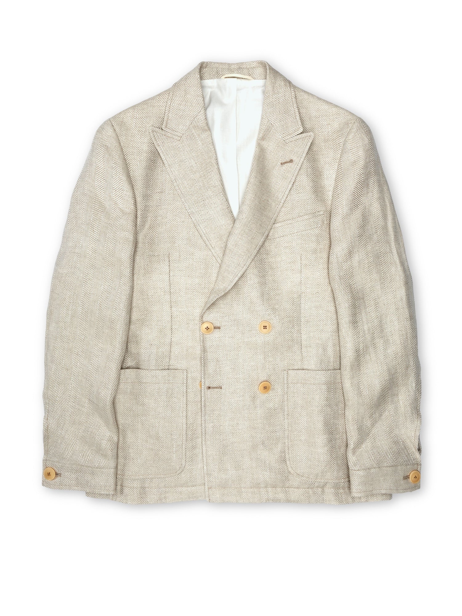 Sand Davidson Double-Breasted Suit – Oliver Spencer