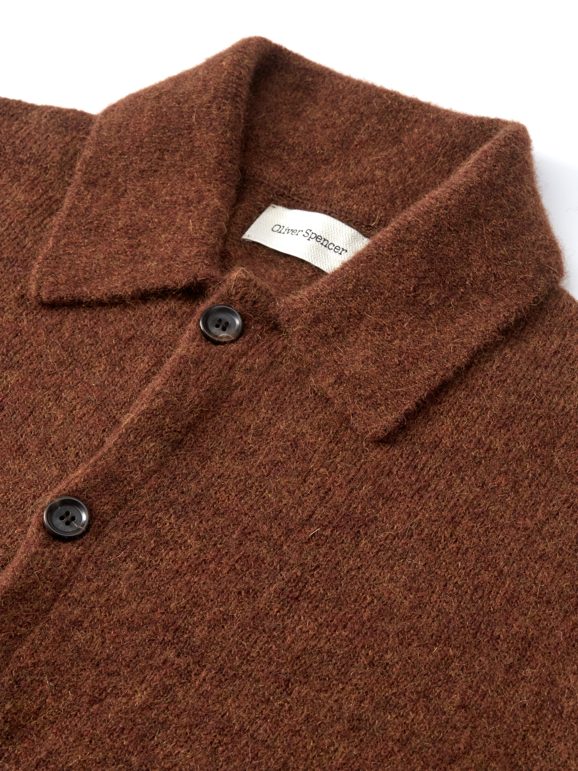 Britten Knitted Cardigan Rosen Brown