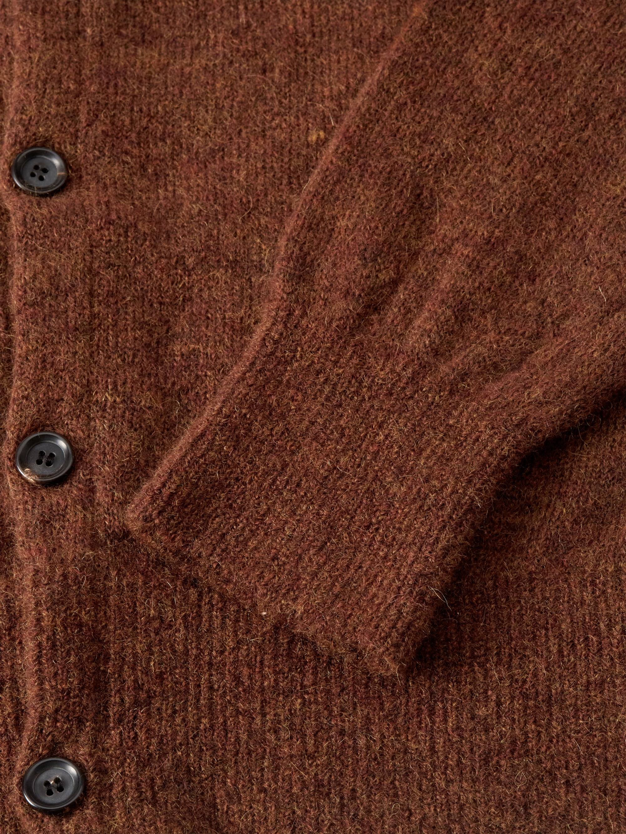 Britten Knitted Cardigan Rosen Brown