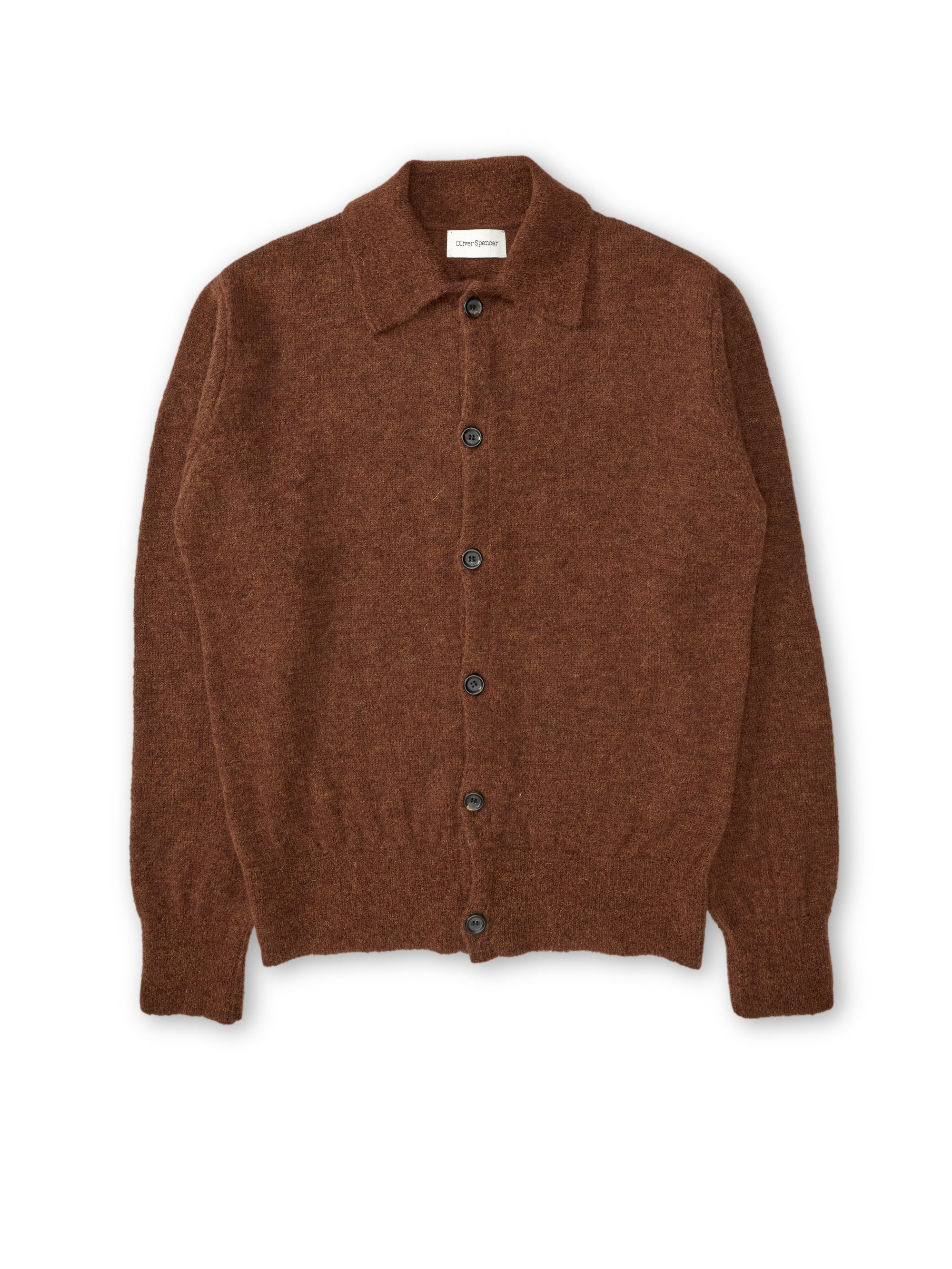 Britten Knitted Cardigan Rosen Brown