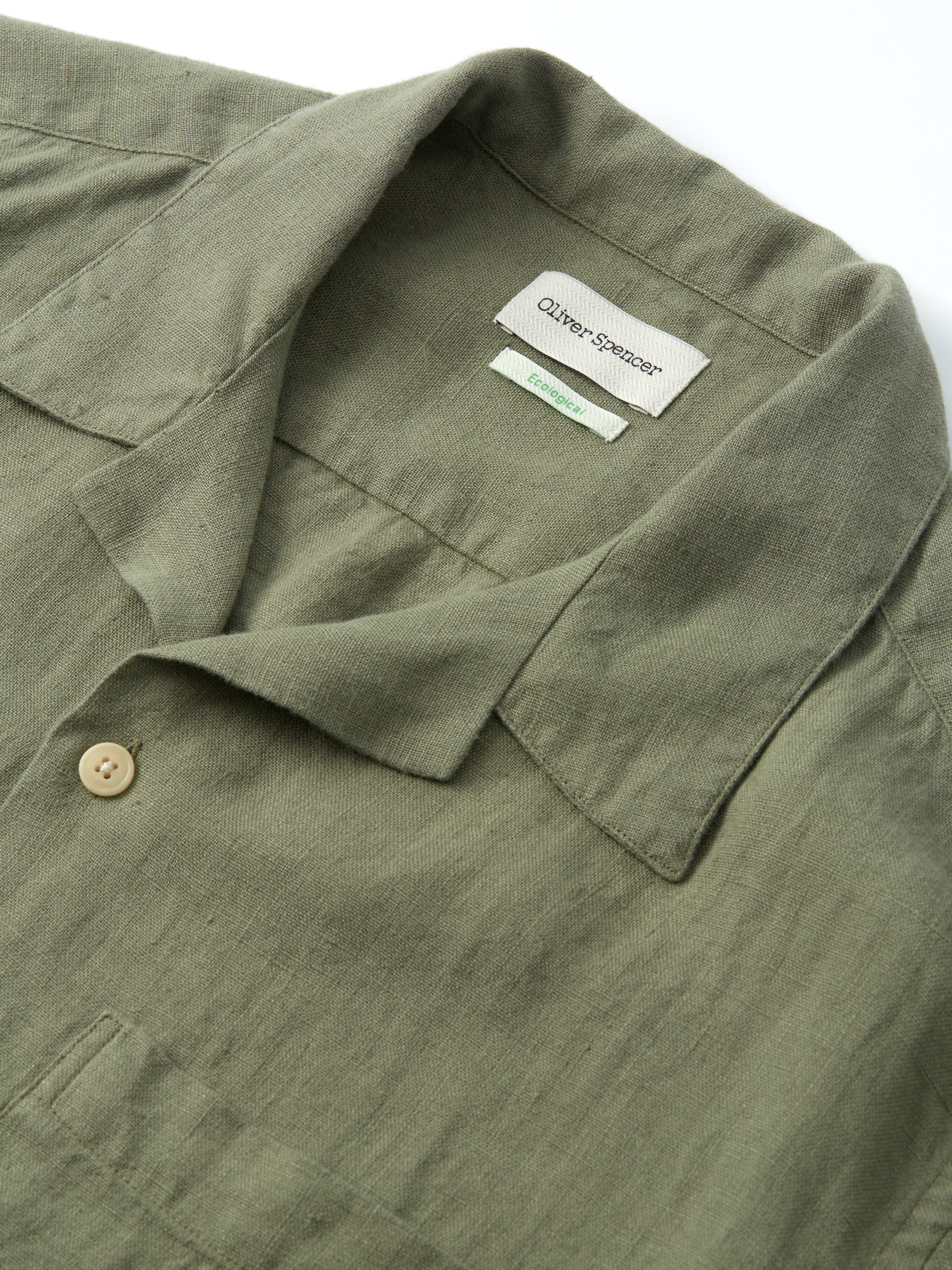 Havana Short Sleeve Shirt Coney Green