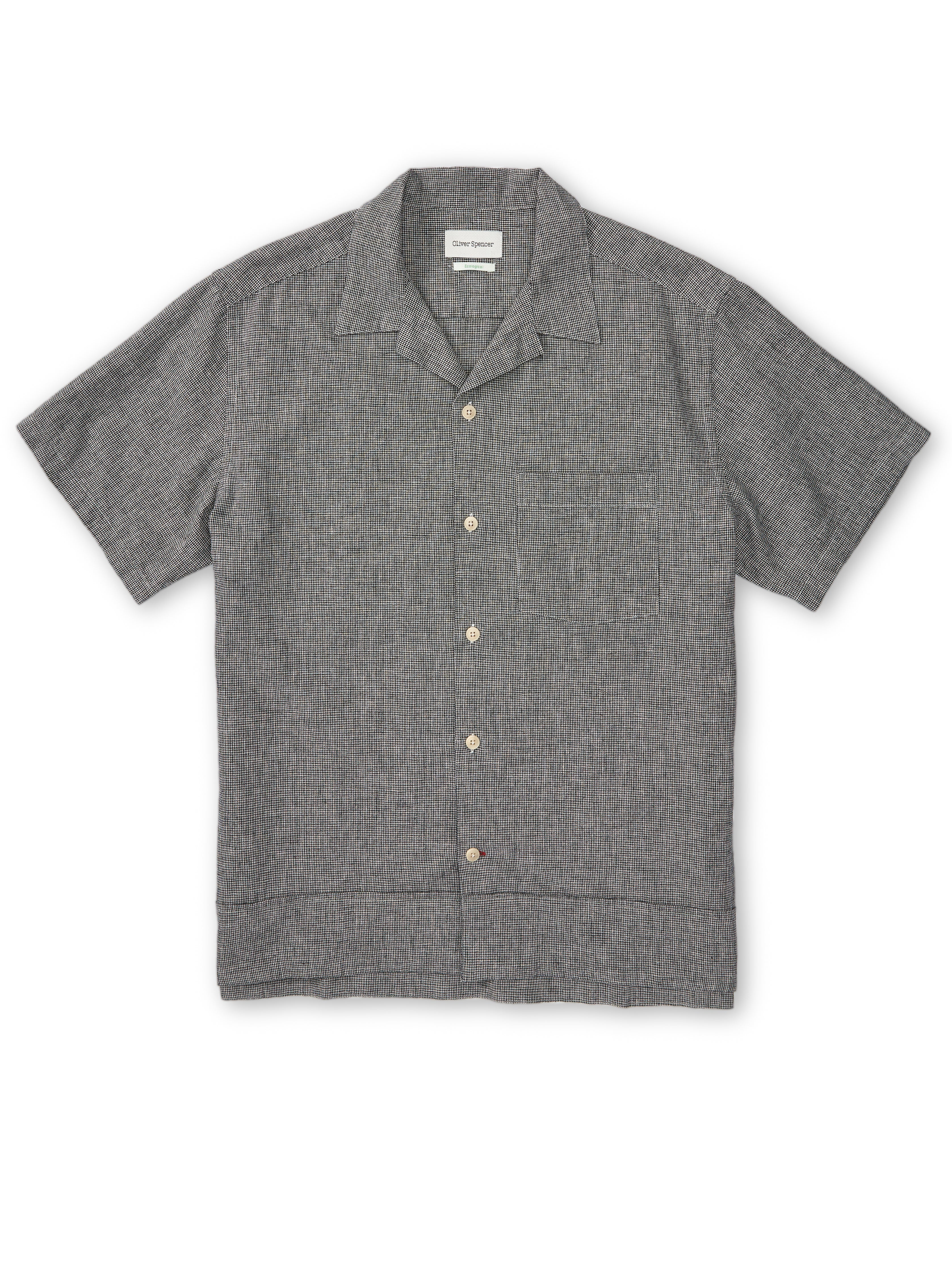 Havana Short Sleeve Shirt Rackfield Black/White