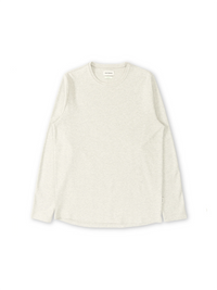 Heavy Long Sleeve Plain T-Shirt Tavistock Grey