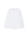 Heavy Long Sleeve Plain T-Shirt Tavistock White