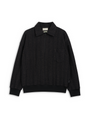 Lorimer Half Zip Sweatshirt Glover Black