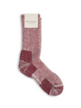 Miura Socks Junko Wine Red