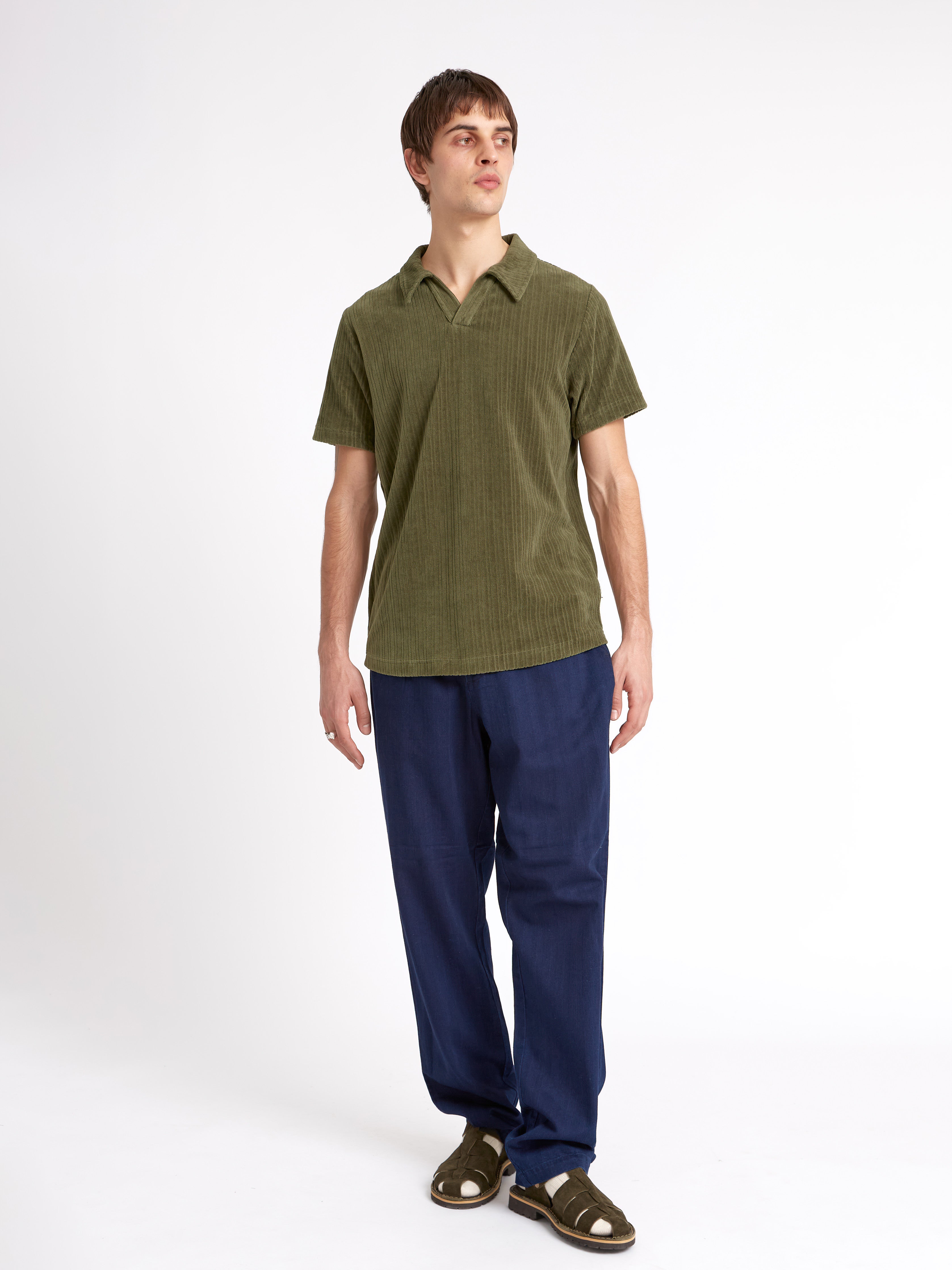 Austell Short Sleeve Polo Shirt Willow Green