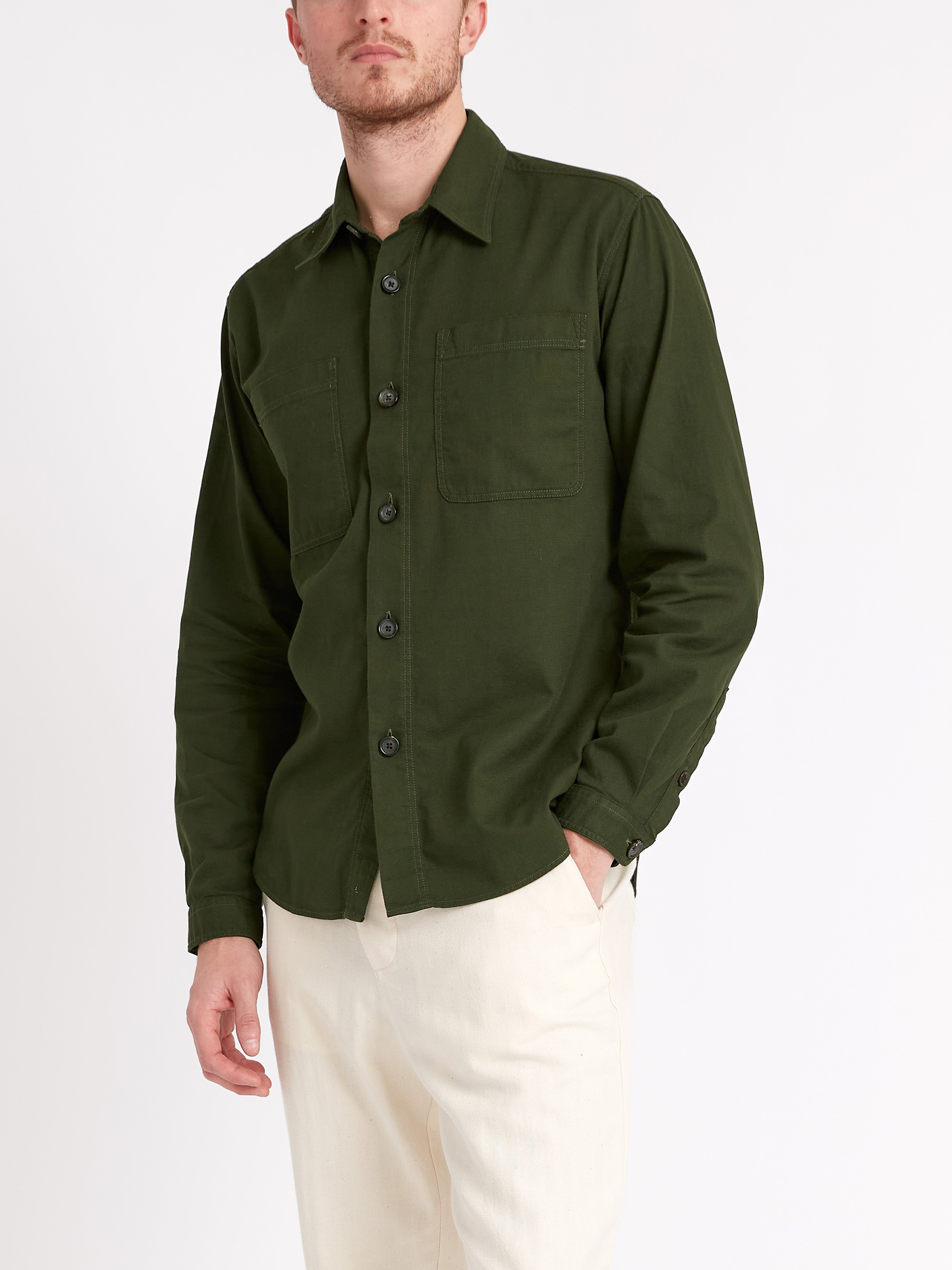 Treviscoe Shirt Kildale Forest Green