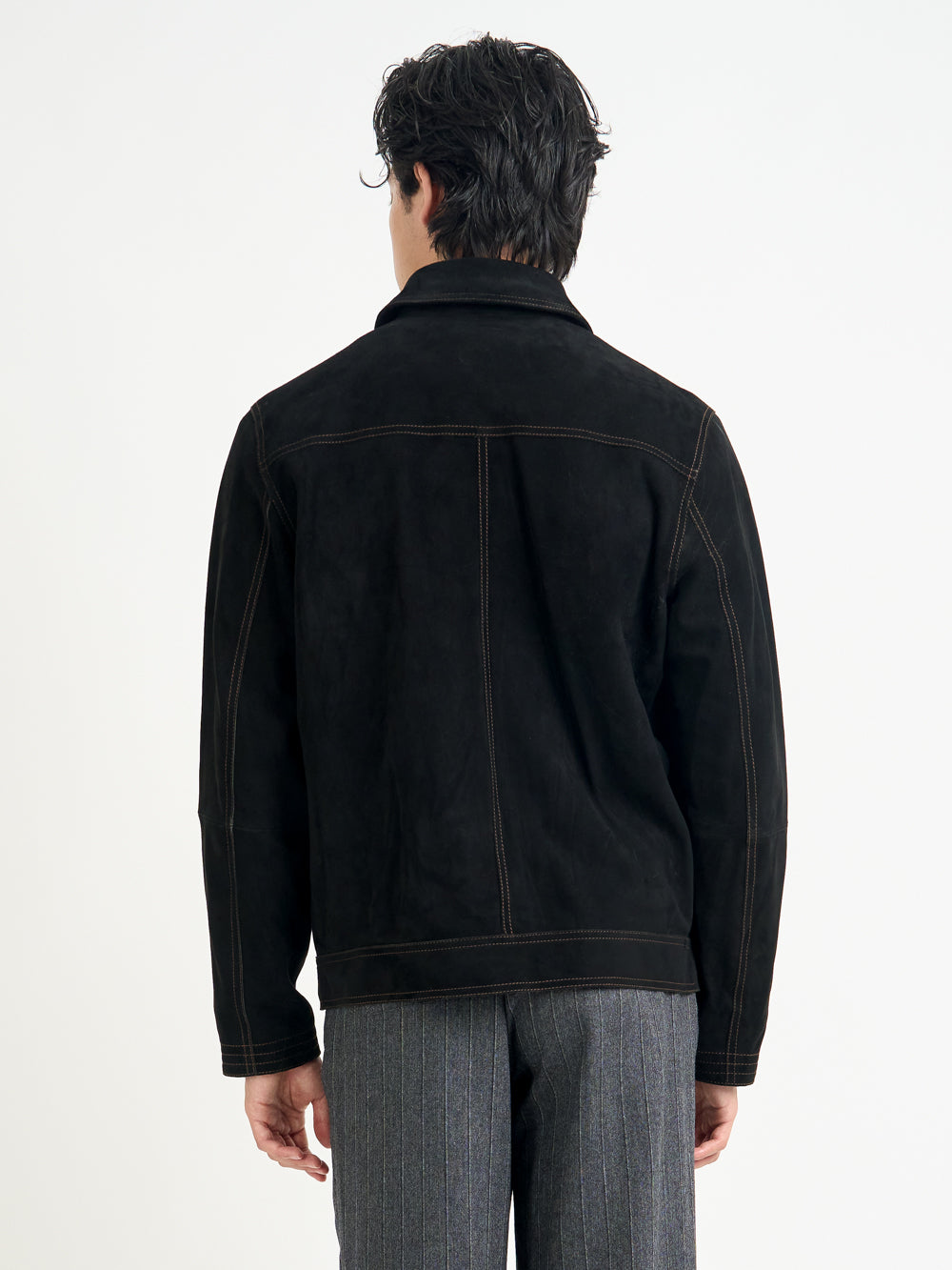 Suede Hardwick Jacket Suede Black