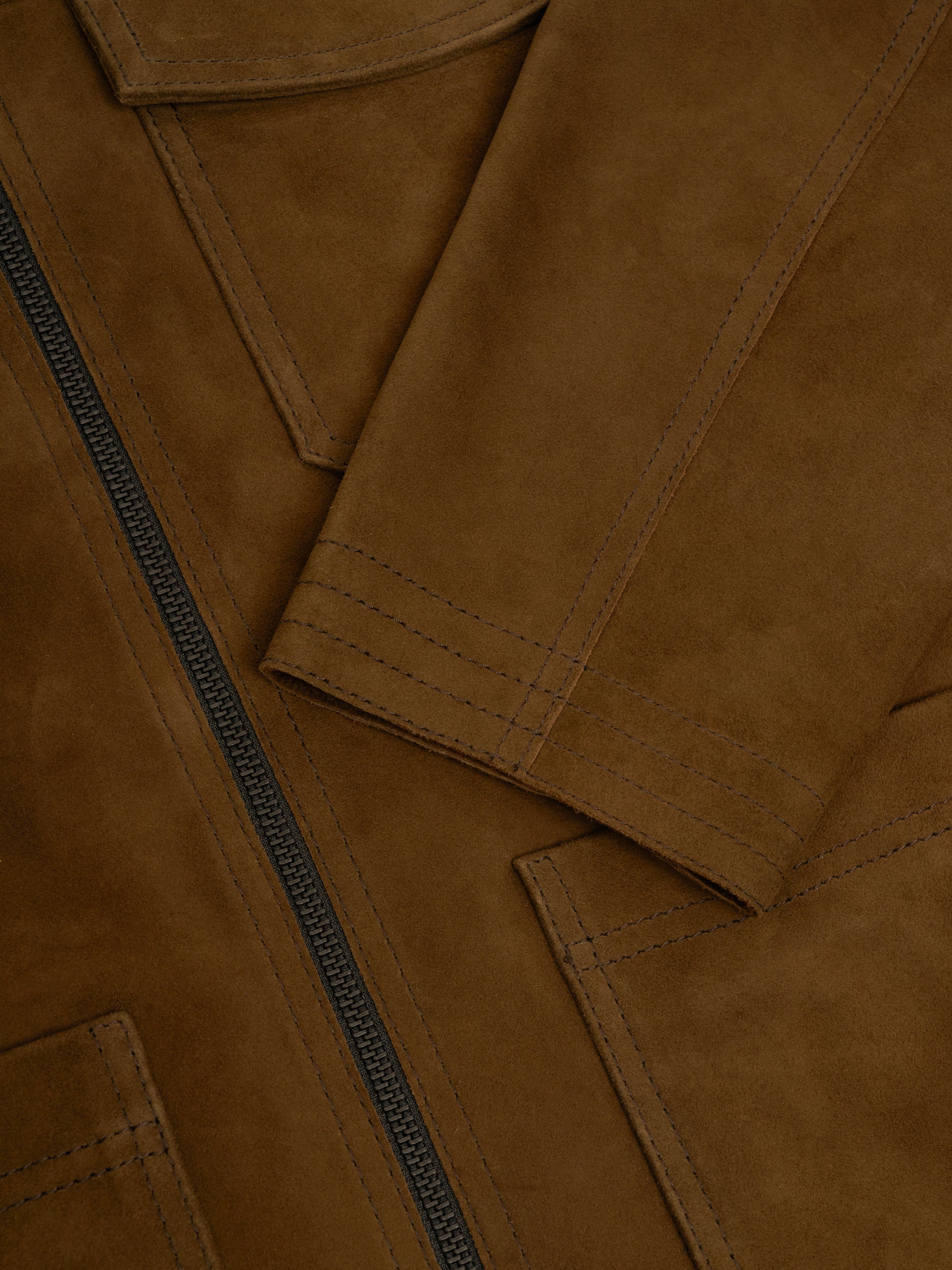 Suede Hardwick Jacket Suede Taupe
