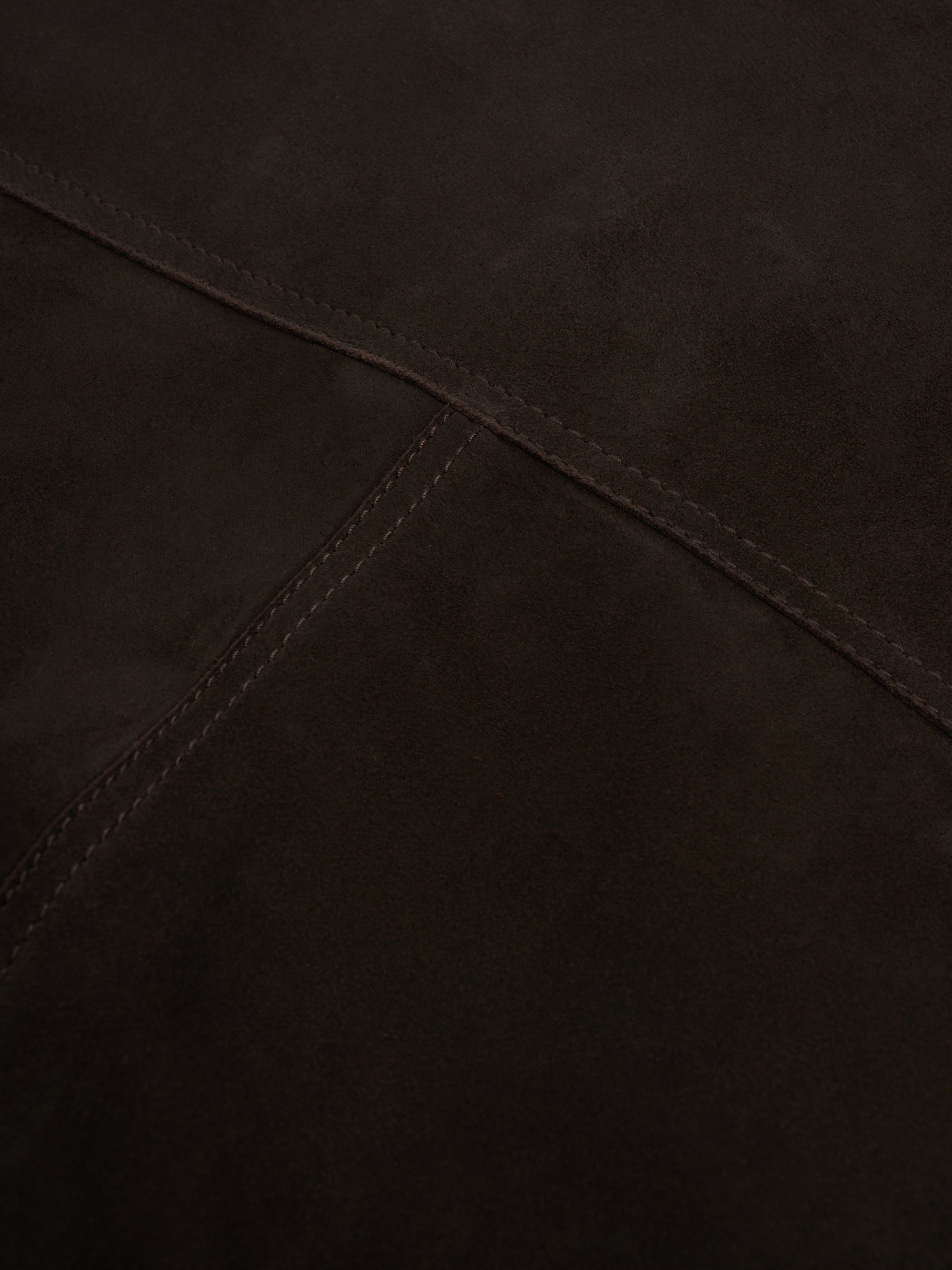 Shawcross Jacket Suede Chocolate Brown