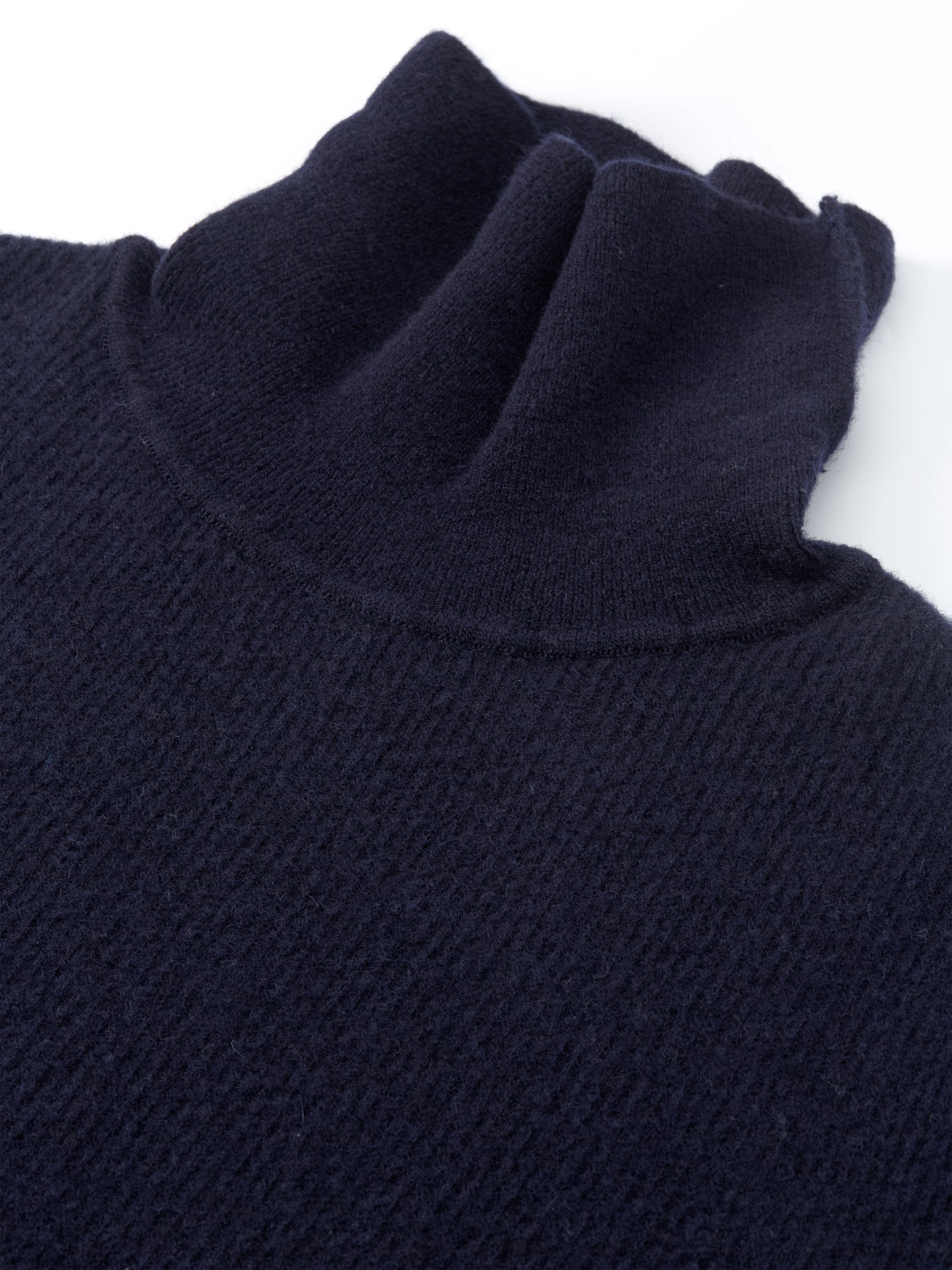 Talbot Roll Neck Jumper Hartwell Navy