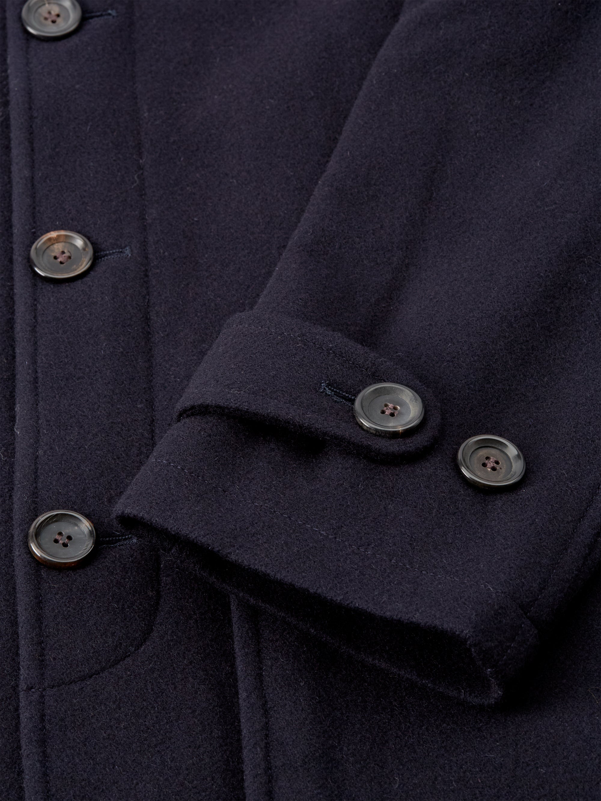 Grandpa Coat Mosedale Navy