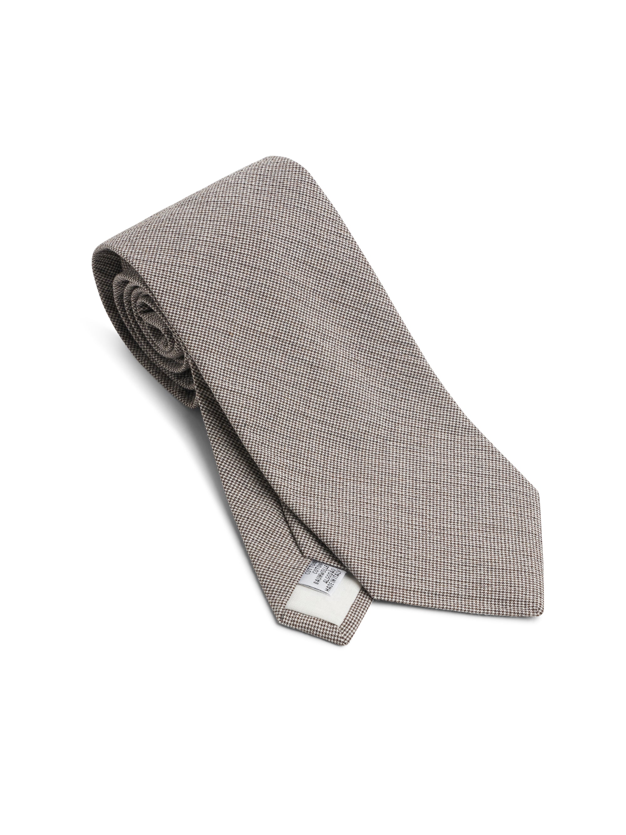 Tie Jensen Brown/White