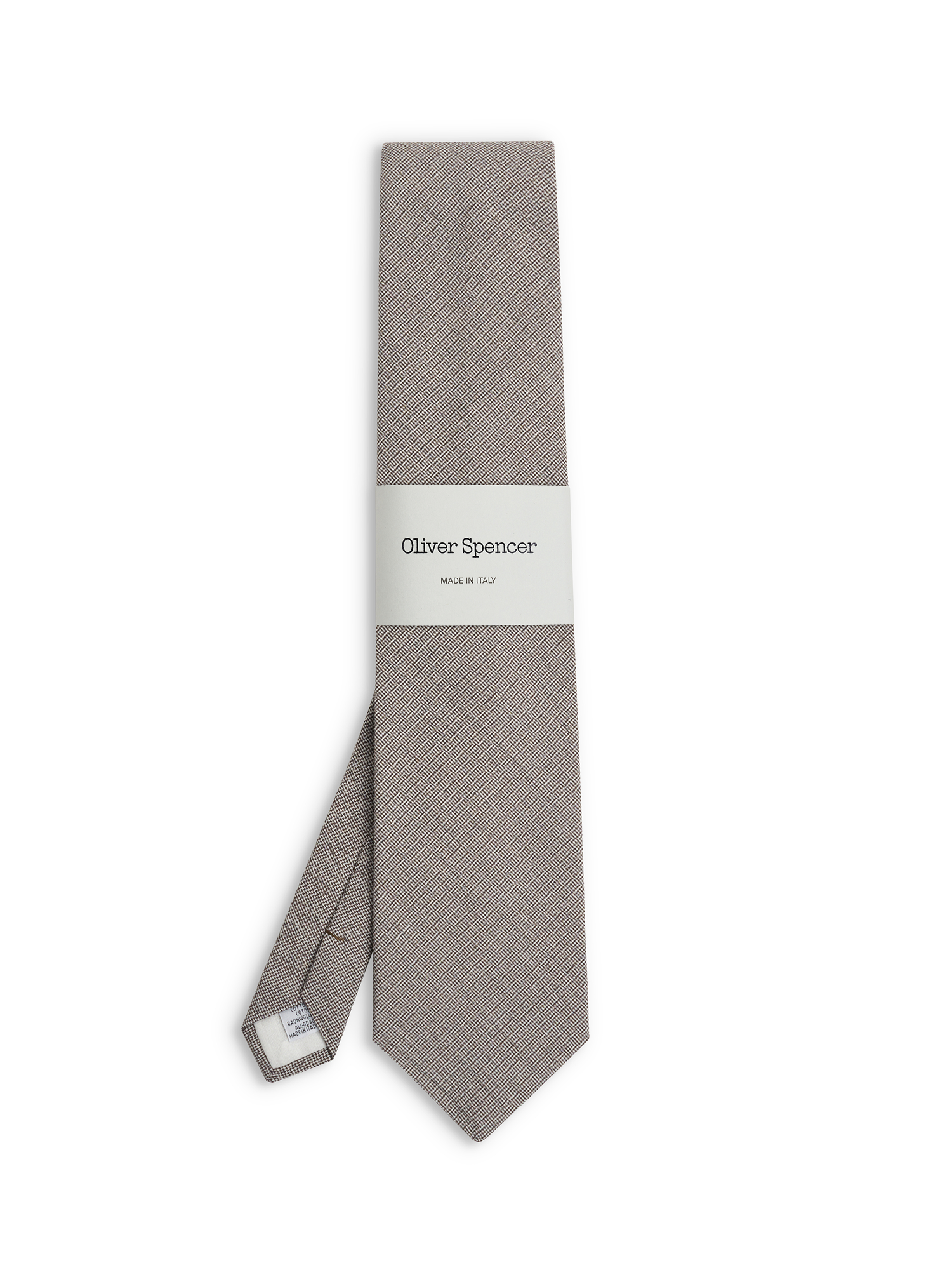 Tie Jensen Brown/White
