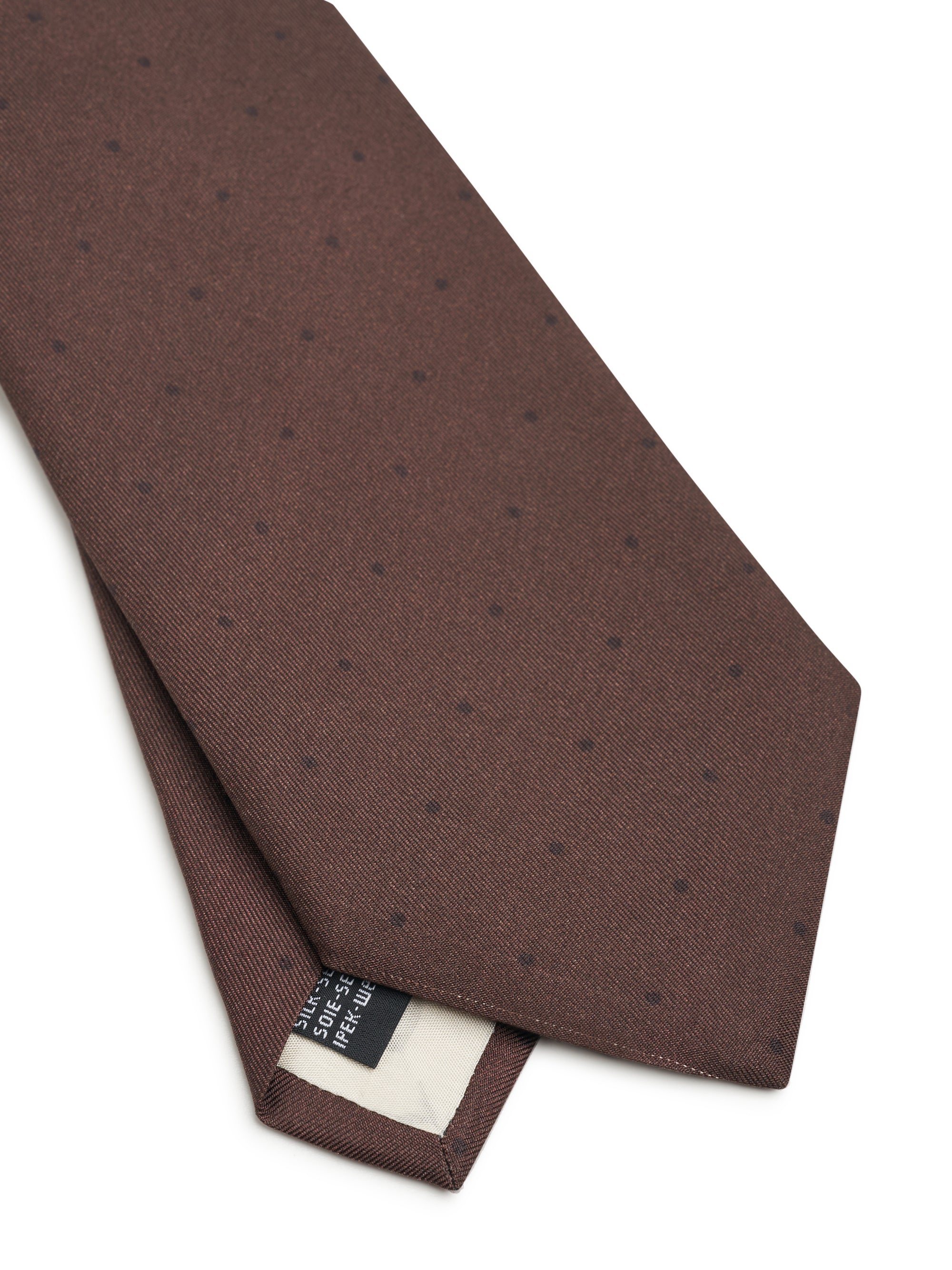 Tie Spot Brown
