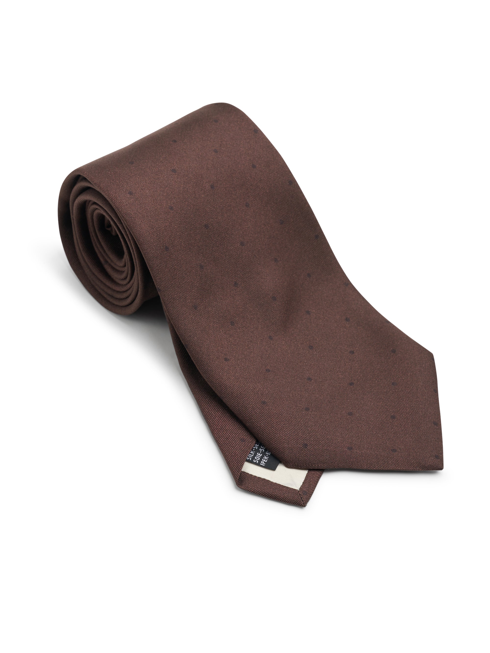 Tie Spot Brown