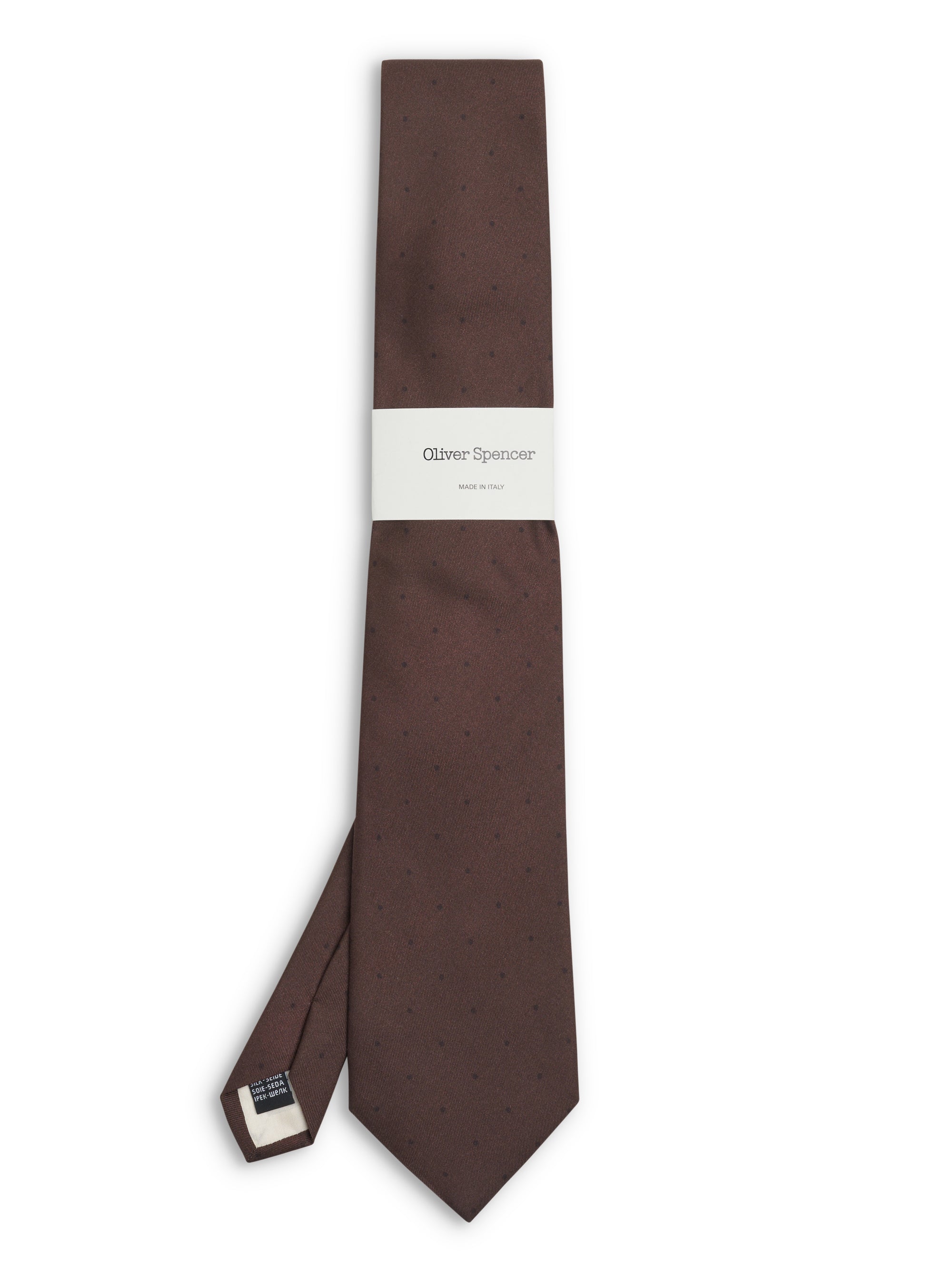 Tie Spot Brown