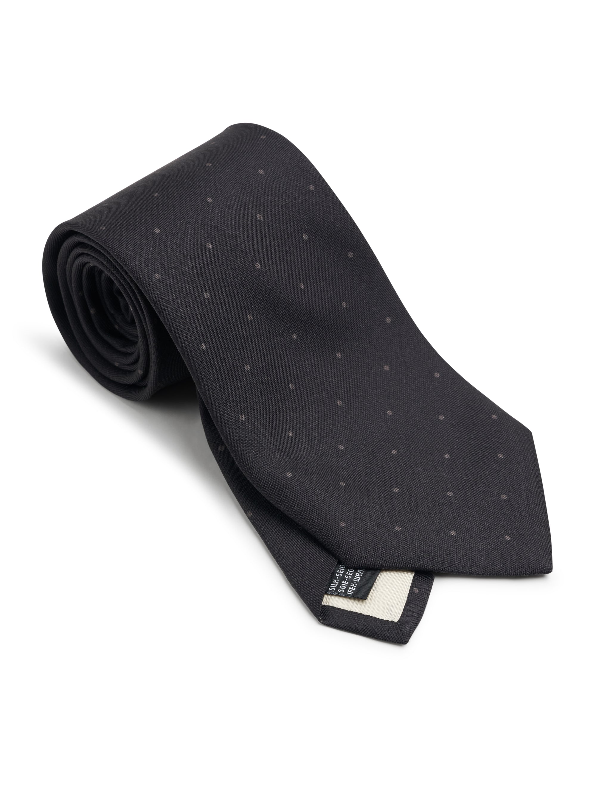 Tie Spot Charcoal