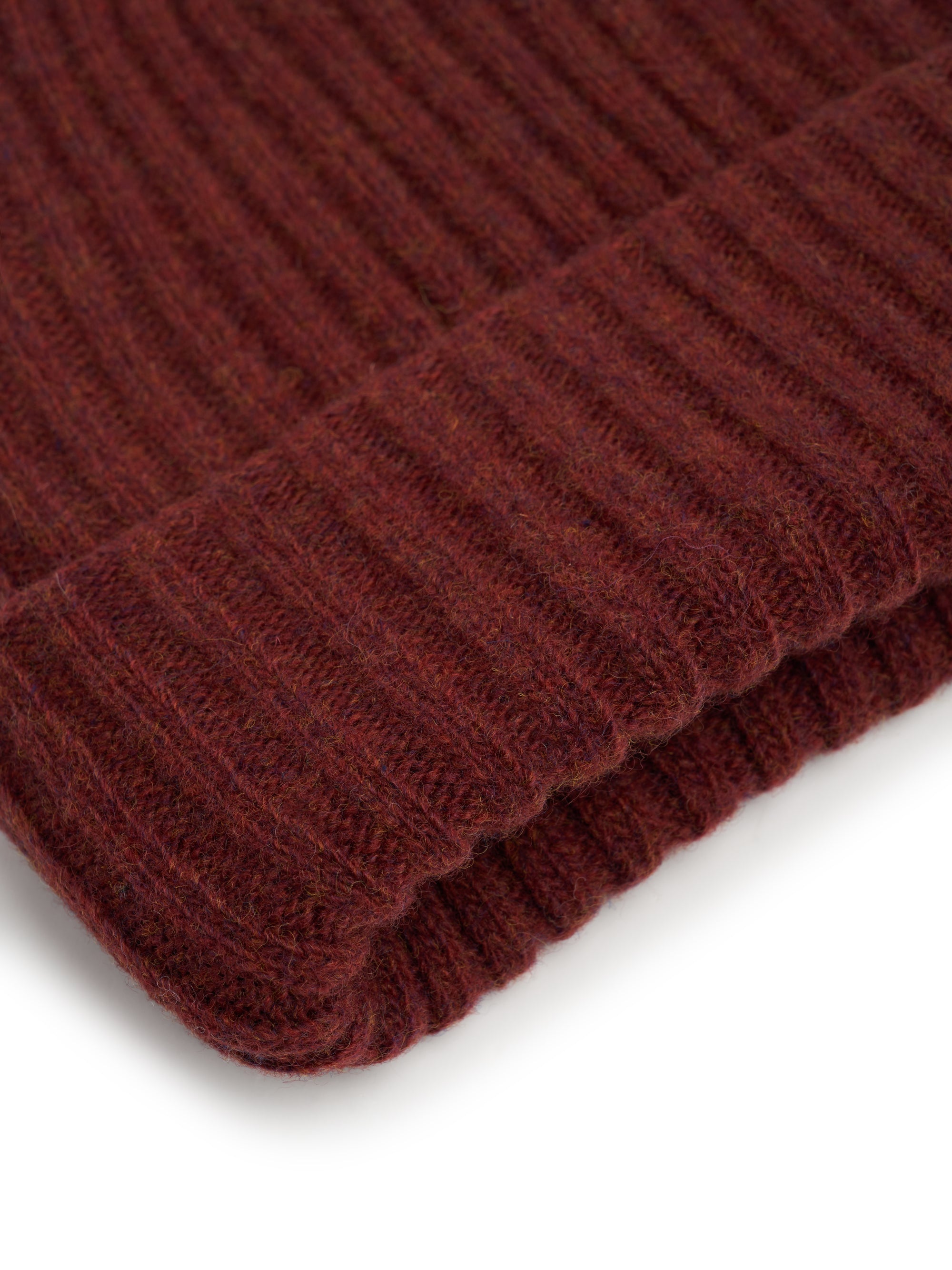 Fisher Hat Rib Red