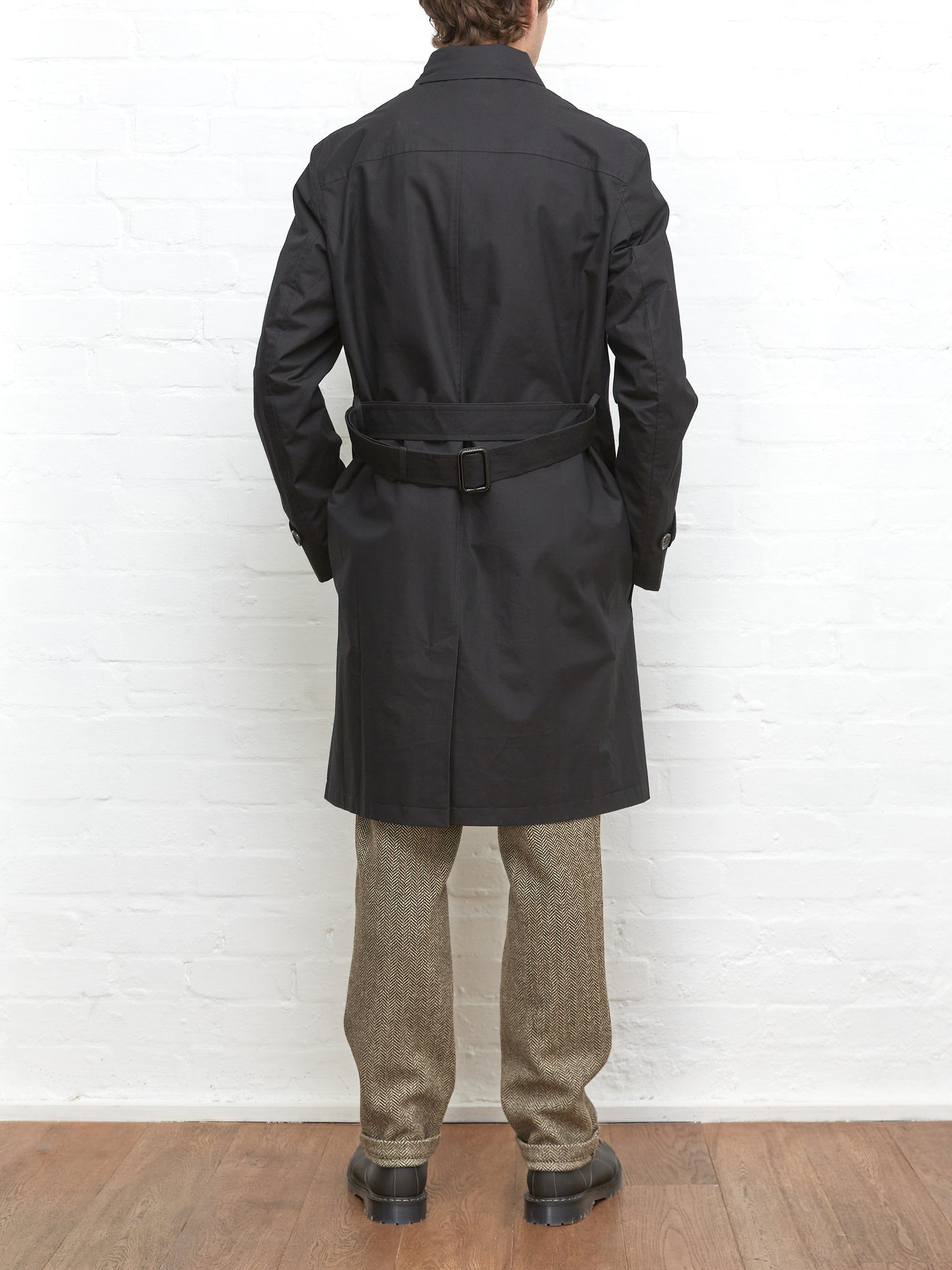 Grandpa Raincoat Abbey Black